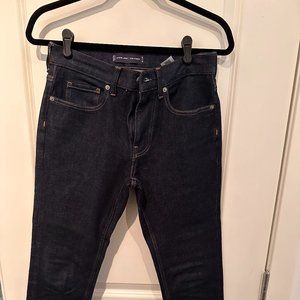 Everlane dark blue skinny jeans